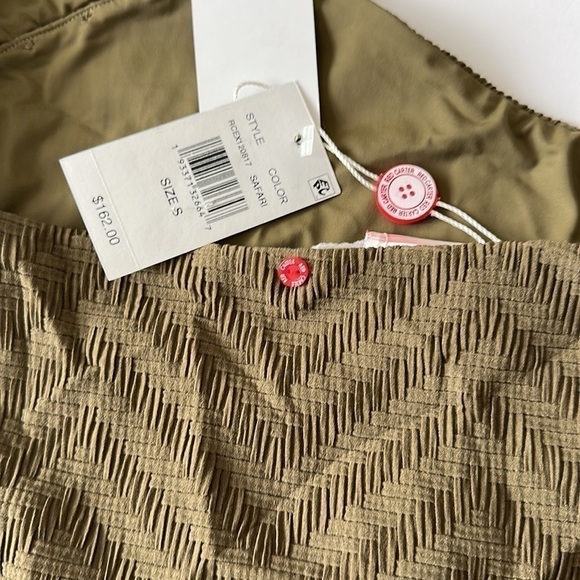 RED Carter Peri Asymmetrical One Piece Swimsuit Size Small Color Safari - Picture 9 of 13